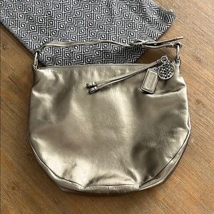 Coach Ali 13655 metallic bronze/gold hobo